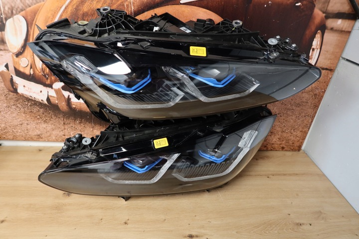 фото №1, Bmw 4 g22 m4 laser левая i правая чёрный тень лампы