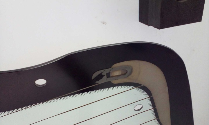 фото №2, Скло задня renault megane scenic i 96-03 зелена