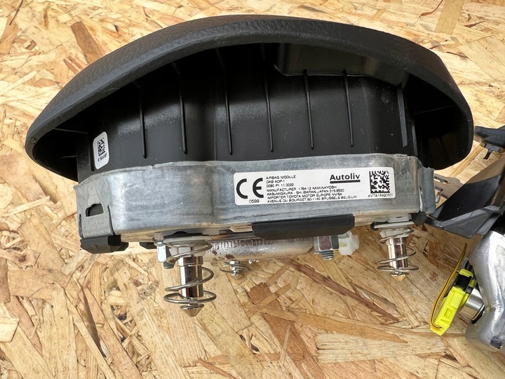 фото №8, Toyota corolla e21 панель роздавальна консоль оригінальна подушка безпеки демонтаж