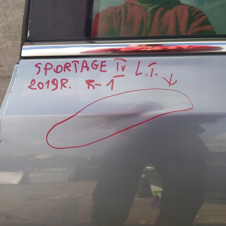 фото №4, Дверь левый зад задние kia sportage iv 2019