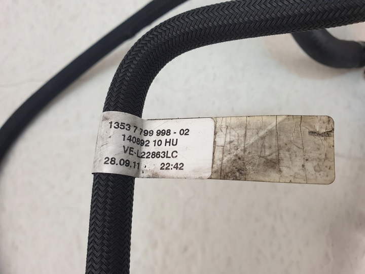 фото №6, Bmw 5 gt f07 3.0 d шланг зворотний пального перелив