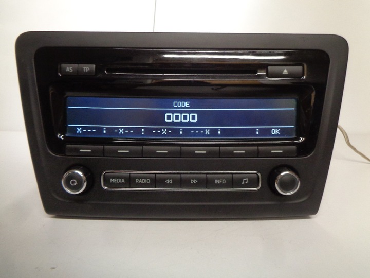 фото №1, Skoda fabia roomster радіо swing cd mp3 5j0035161e