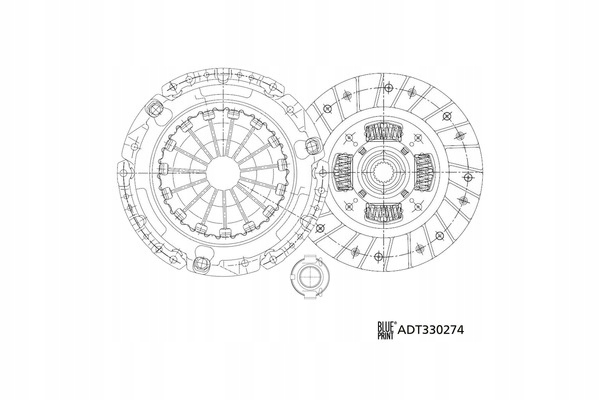 фото №10, Блакитний print adt330274 набір зчеплення