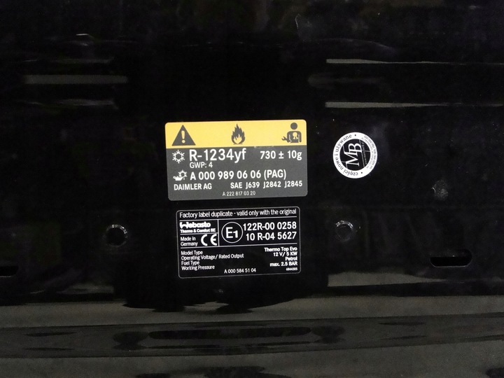 фото №10, Mercedes капот кришка двигуна s клас 222 w222 a2228800057 197