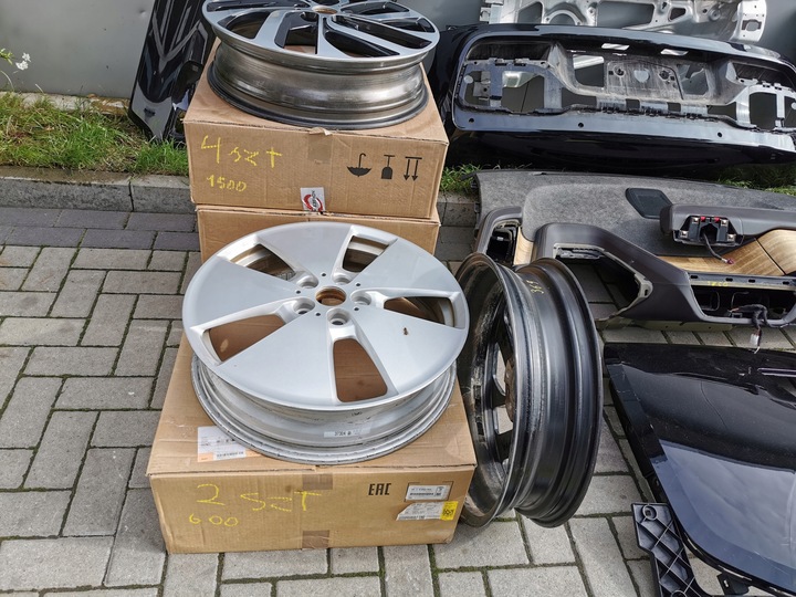 фото №9, Каркас дверь левый, крыло, płat дверь bmw i3