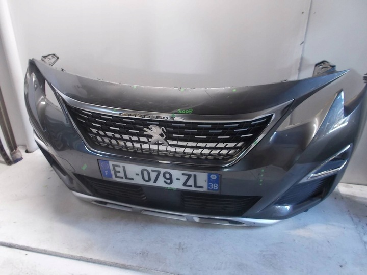 фото №6, Бампер переднє перед комплектний 6x pdc peugeot 3008 ii
