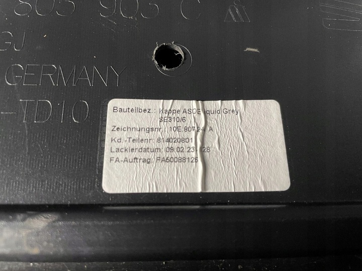 фото №10, Cupra born решітка середня бампера перед передня 10e805903c