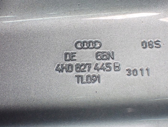 фото №12, 4h0827023b кришка зад багажника ly7g audi a8 d4