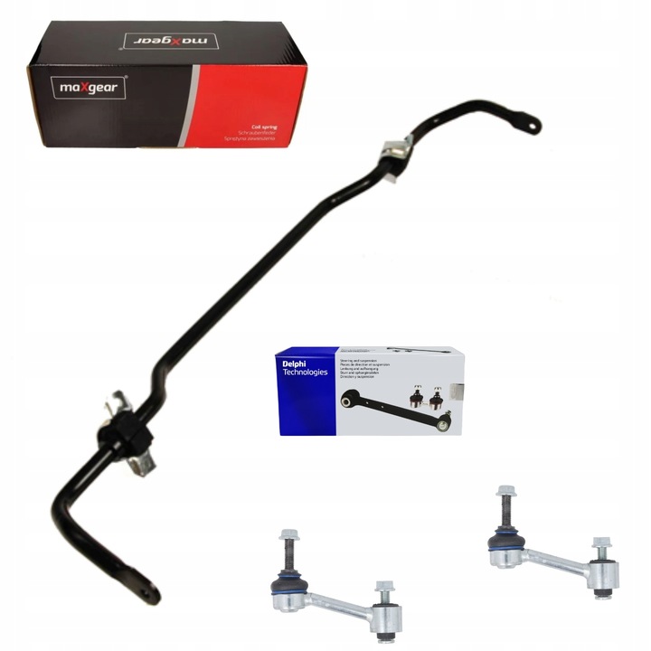 фото №1, Стабілізатор + з'єднувачі зад altea octavia ii passat b6 b7 golf v vi touran