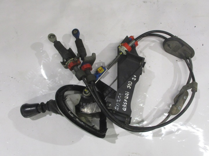 фото №1, Домкрат выборщик коробки передач тросы qashqai j10 +2 механическая коробка передач 6b