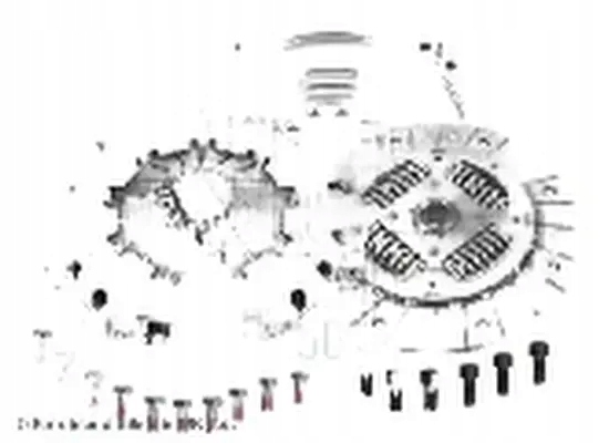 фото №1, Набор сцепления adw193038 синий print