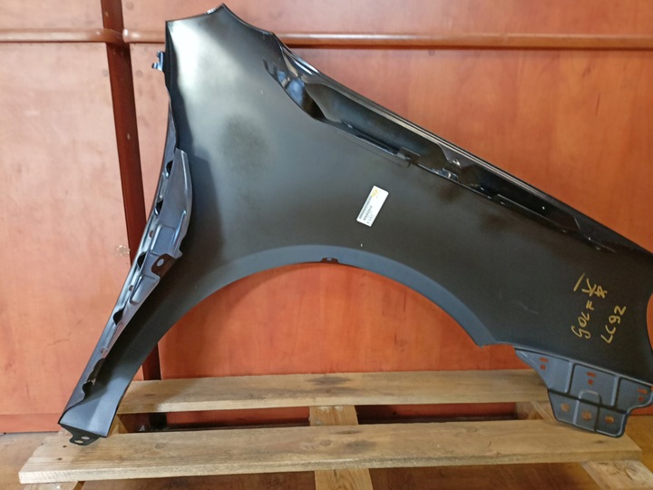фото №6, Крило лівий перед volkswagen golf 5 lc9z універсал