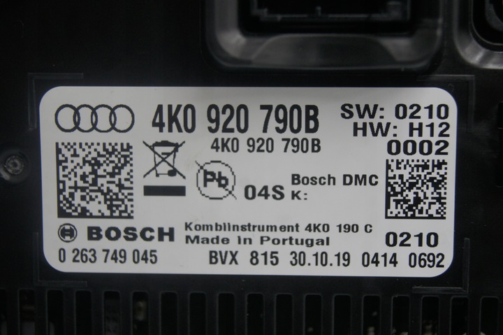 фото №8, Спідометр  digital 2.0 tdi a6c8 a6 c8