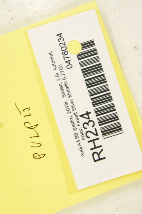 фото №6, Rh234 audi a4 b9 панель капот pulpit консоль