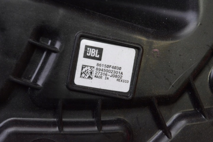 фото №5, Комплект динамиков jbl перед зад усилитель 86160f4030 toyota c-hr 1 i 16-20