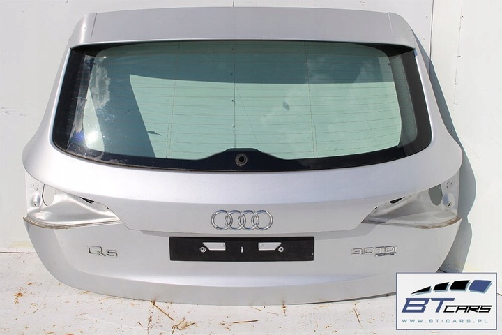 фото №11, Audi q5 крышка задняя зад багажника + стекло 8r 8r0827023 8r0827933 8r0845501