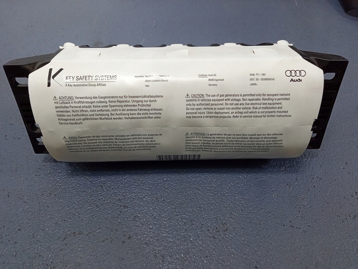 фото №5, Audi q7 i 4l панель капот подушка безопасности ремни датчик