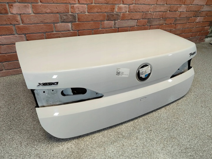 фото №12, Кришка багажника зад задня bmw g70 a300 альпійський білий