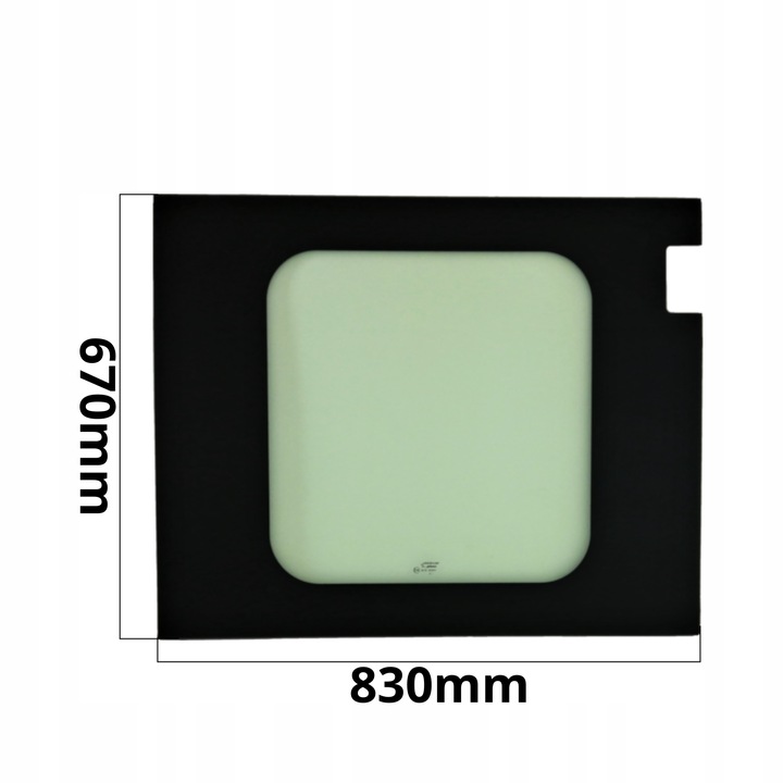 фото №1, Скло зад права задня w двері fiat ducato iii 3 -p 0303