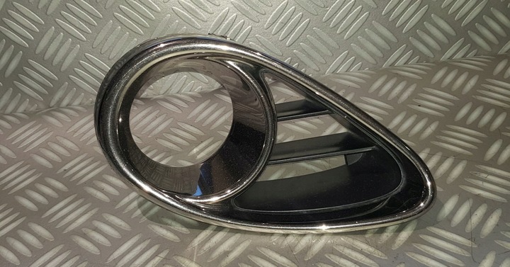 фото №1, Infiniti fx ii qx70 решётка бампера рамка хром галоген левая перед 12r