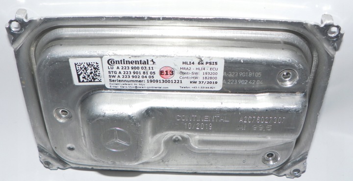 фото №1, Модуль led преобразователь mercedes s w223 223 a2239000311 оригинальный номер