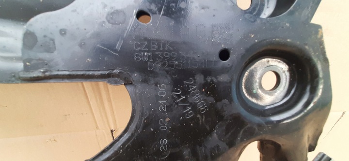 фото №9, Тележка траверса перед audi a5 8w 17- демонтаж