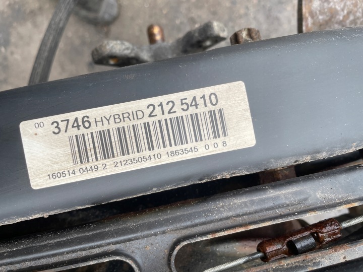 фото №6, Mercedes e w212 12-16 рестайлінг підвішування зад задні балка 2.2 2123505410