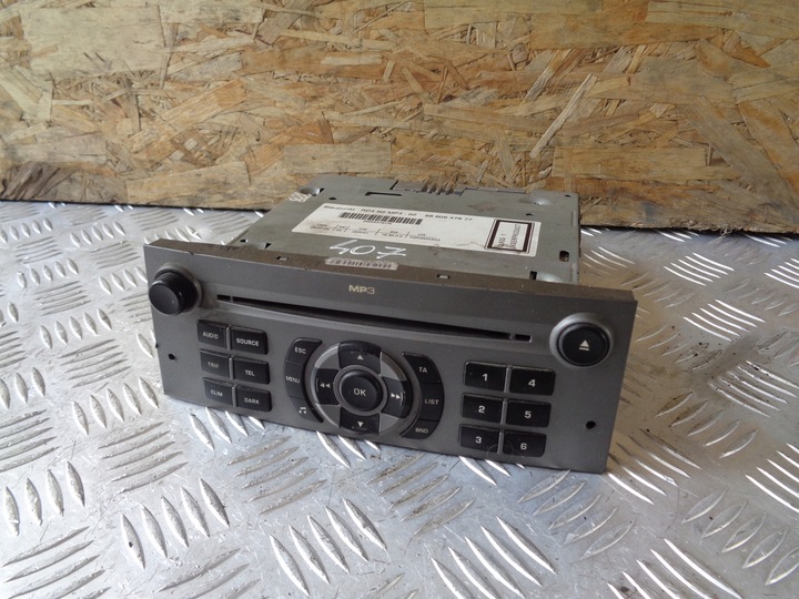 фото №1, Радіопрогравач rd4 mp3 peugeot 407 04-