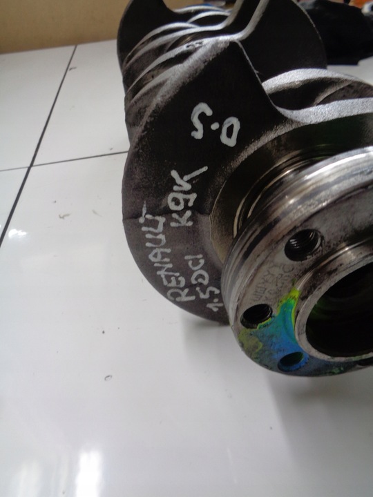 фото №5, Renault scenic ii megane 1.5dci k9k wał колінчастий