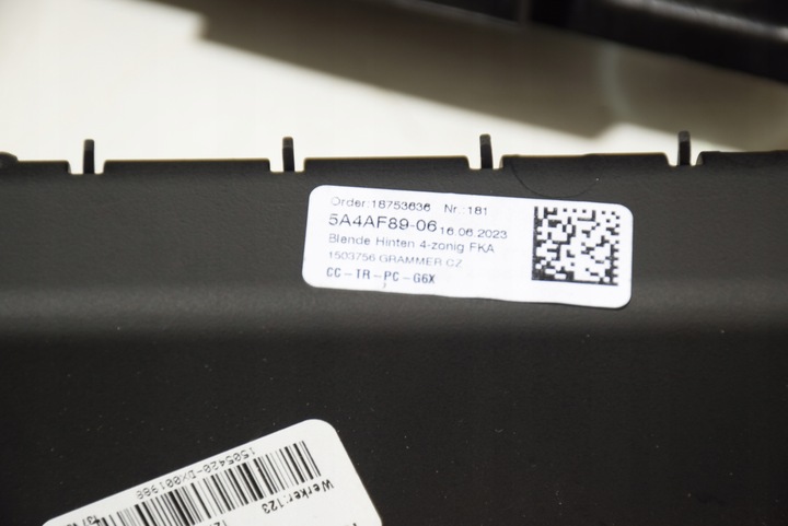 фото №14, Bmw 5 g60 g61 тунель середній консоль підлокітник veganza чорна