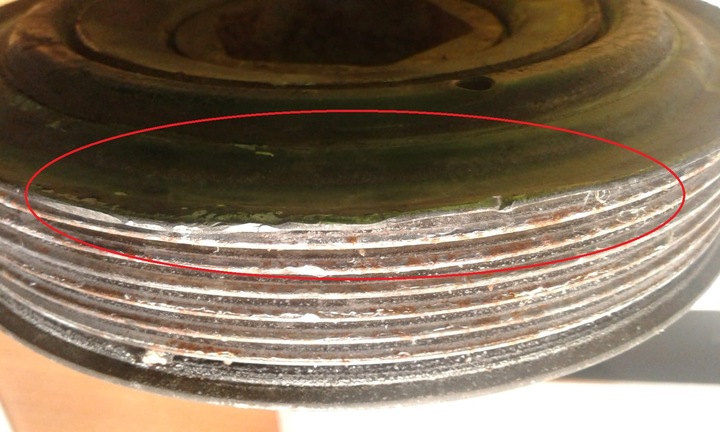 фото №6, Колесо ременное вала honda civic viii ufo 2.2 cdti