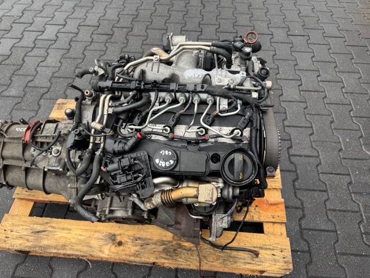 фото №7, Двигатель комплектный 2.0 tdi caga 143 km 105 kw audi a4 b8 2010