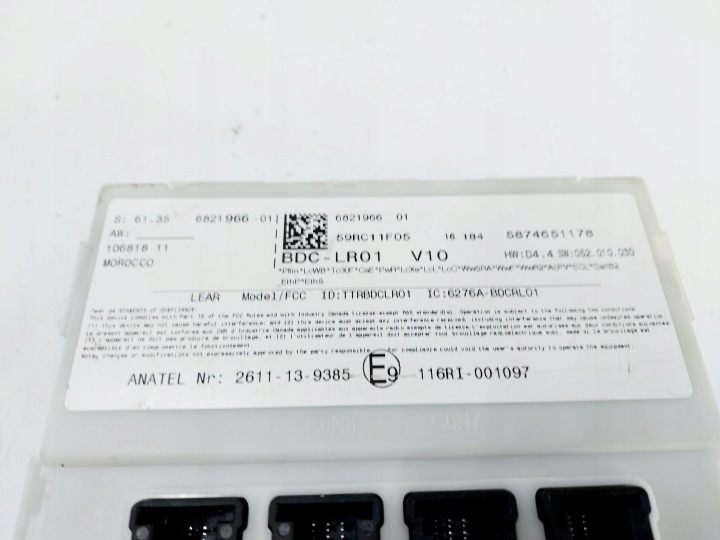 фото №6, Bmw x1 f48 16r. модуль блок керування  bdc 6821966
