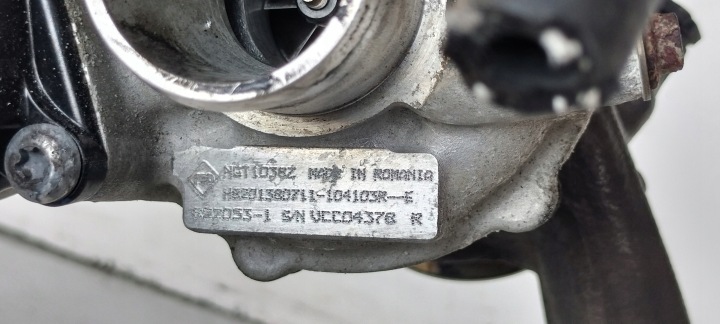 фото №11, Renault twingo iii 0.9 tce турбонагнітач turbo 8201380711