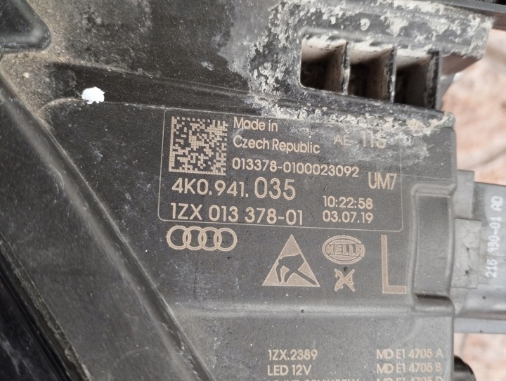 фото №15, Фара права ліва повний led matrix audi a6 c8 4k