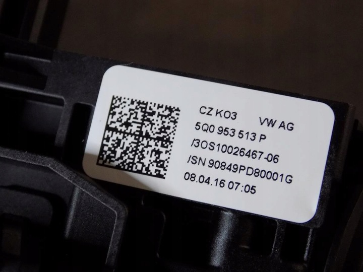 фото №6, Vw golf vii 7 переключатель комбинированный 5q0953507hl