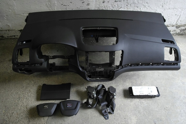 фото №1, Seat alhambra подушка безопасности ремни pas панель консоль капот pulpit полка