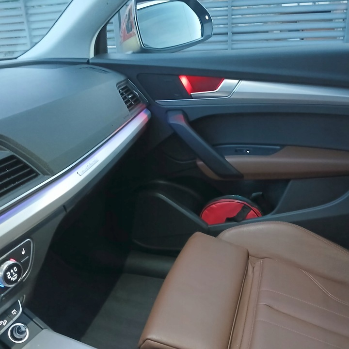 фото №12, Освещение интерьера ambiente audi q5 управление mmi монтаж 2017-2023
