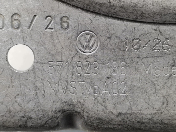 фото №6, Замок засов капота крышки vw tiguan 5n 571823186 новый оригинальная запчасть