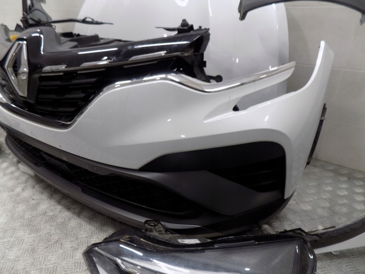 фото №5, Renault captur ii rs-line e-tech капот бампер комплектный перед жемчуг qnc