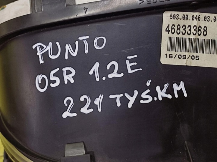 фото №10, Fiat punto ii 1.2 спідометр  46833368