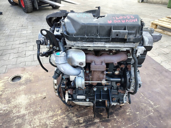 фото №7, Двигатель комплектный movano master interstar 2.5 cdti g9u a754 96 tyś km