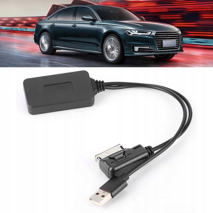 фото №10, Адаптер модуль блютуз do audi ami mmi 2g базовий aux музика бездротовий