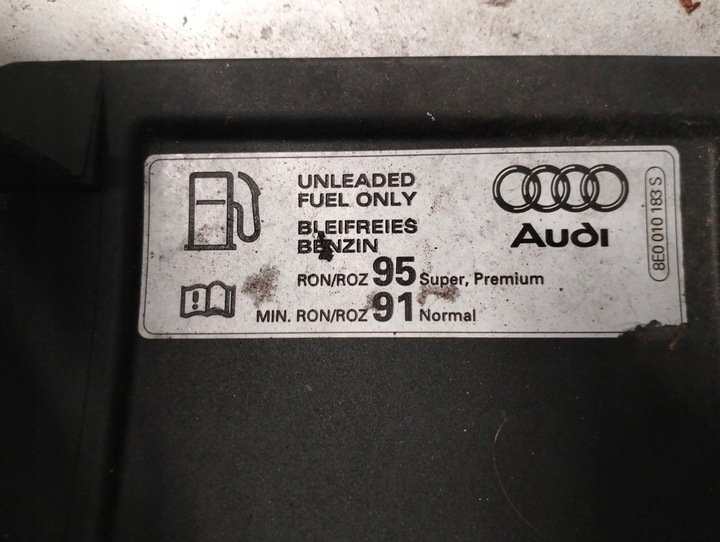 фото №8, Audi a4 b6 кришка заливання пального 8e0010183s
