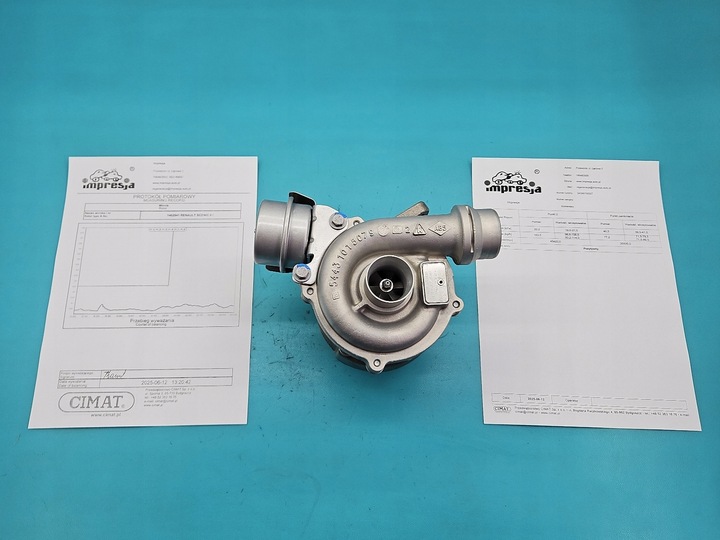 фото №1, Турбонагнетатель renault scenic ii 54399700027 8200578315 1.5 dci 101km