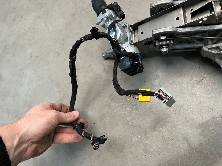 фото №6, Ford s-max mk1 2.0 tdci колонка рулевая замок зажигания ключ 6e5t-15607-ba