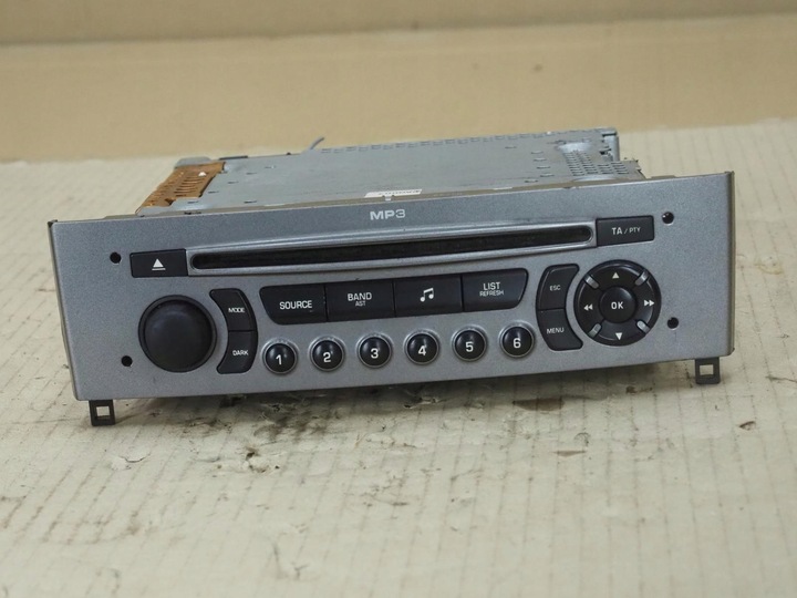 фото №1, Радіо радіопрогравач mp3 peugeot 308 96647511xh