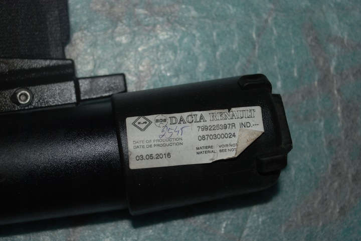 фото №10, Renault clio iv універсал ролета багажника чорна оригінальна оригінальний номер