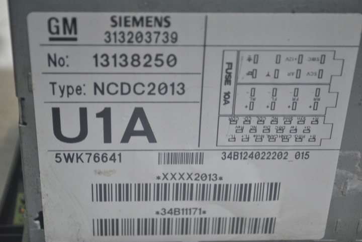 фото №7, Радіопрогравач cd opel signum 13138250