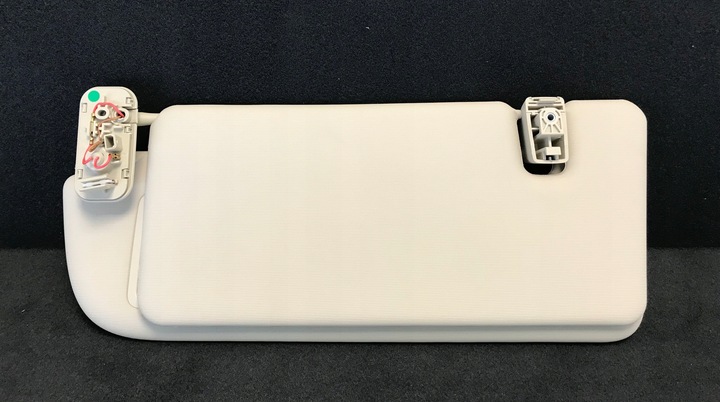 фото №8, Vw touareg 3 iii козырёк противосолнечный левая 9y1